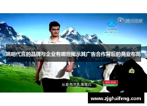 姚明代言的品牌与企业有哪些揭示其广告合作背后的商业布局