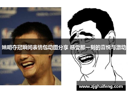 姚明夺冠瞬间表情包动图分享 感受那一刻的喜悦与激动